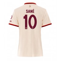 Bayern Munich Leroy Sane #10 Tretí Ženy futbalový dres 2024-25 Krátky Rukáv